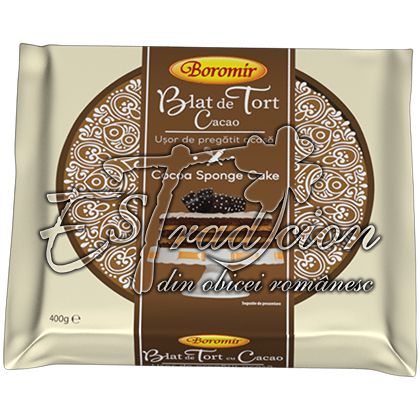 BOROMIR BLAT DE TORT CU CACAO 6x400g