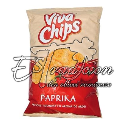 VIVA CHIPS PAPRIKA 20x100g