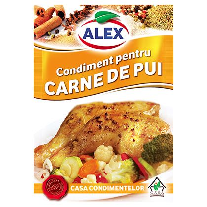 ALEX CONDIMENT PENTRU CARNE DE PUI 20x18g